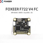 Foxeer F722 V4 MPU6000 FC 8S Dual BEC Barometer X8 Flight Controller 30.5X30.5mm 4mm 8S LIPO for FPV Freestyle Drones DIY Parts